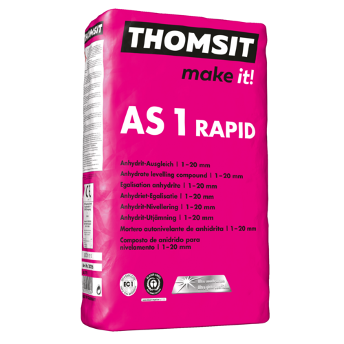 Kalciumsulfátová samonivelační stěrka AS 1 RAPID